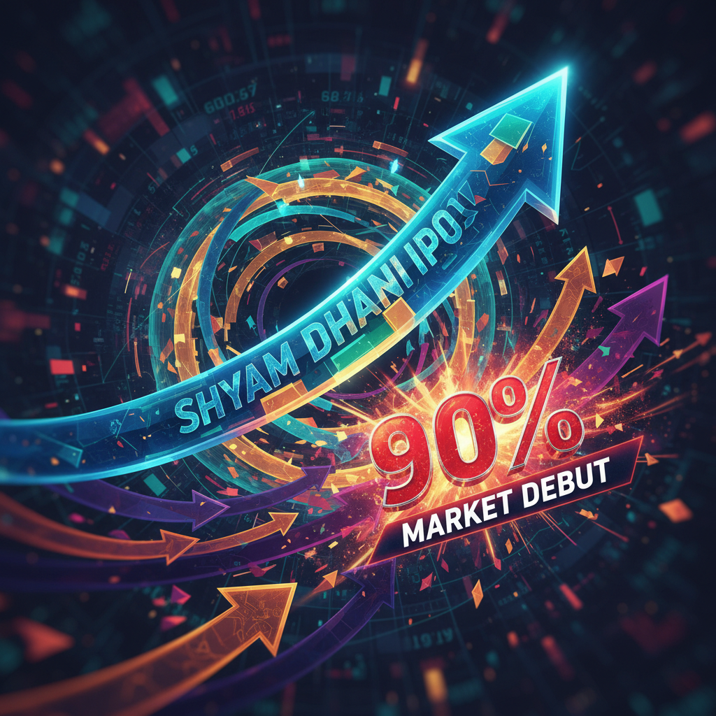 Shyam Dhani IPO delivers 90% pop on market debut.